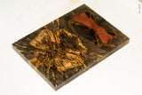 Stabilized oak burl wood scales