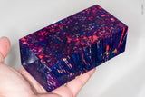 Large stabilized box elder burl wood block