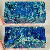 Large stabilized box elder burl wood block