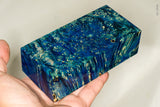 Large stabilized box elder burl wood block