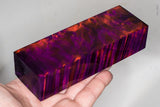 Stabilized curly cottonwood block