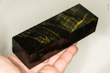 Stabilized curly cottonwood block