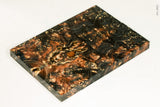 Stabilized box elder burl wood scales