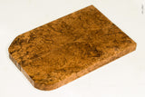 Stabilized black locust burl wood scales