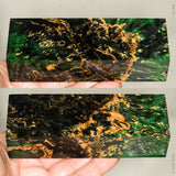 Stabilized box elder burl wood block