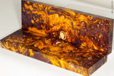 Stabilized wood box elder burl panels