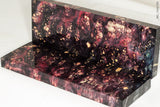 Stabilized wood box elder burl panels