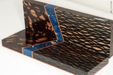 Stabilized box elder wood segmented panels