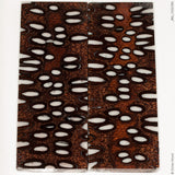 Stabilized wood banksia pod hybrid panels