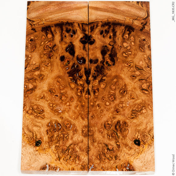 Stabilized wood oak burl panels – Dimec wood
