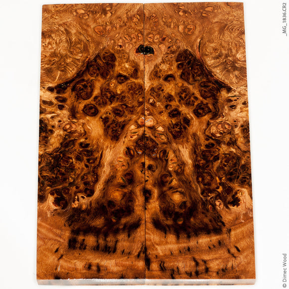 Stabilized wood oak burl panels – Dimec wood