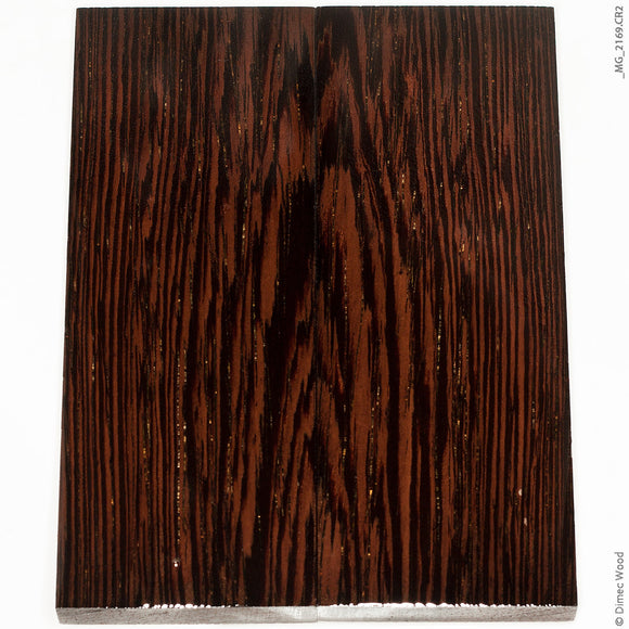 Stabilized wenge wood panels