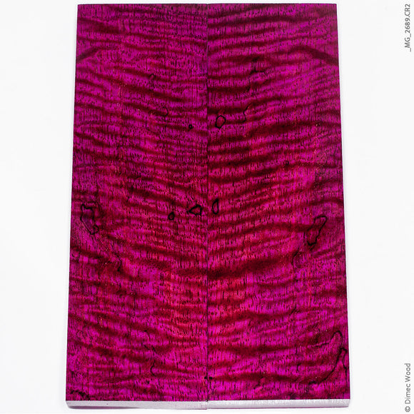 Stabilized curly mango wood panels – Dimec wood