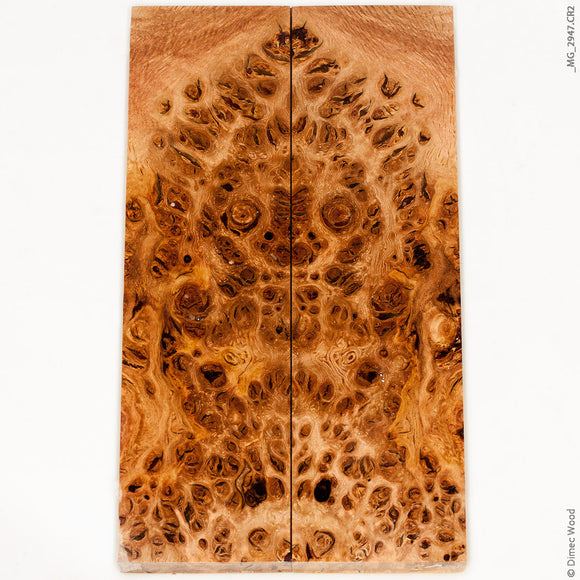 Stabilized wood oak burl panels – Dimec wood