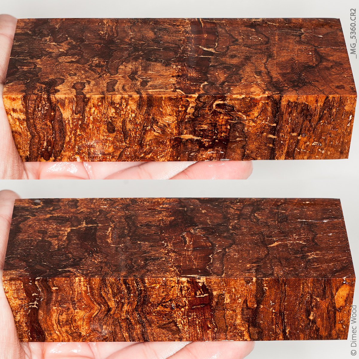 Spalted Hackberry Wood