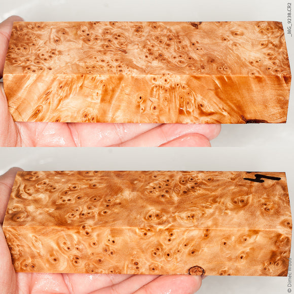 Stabilized wood birch burl block – Dimec wood